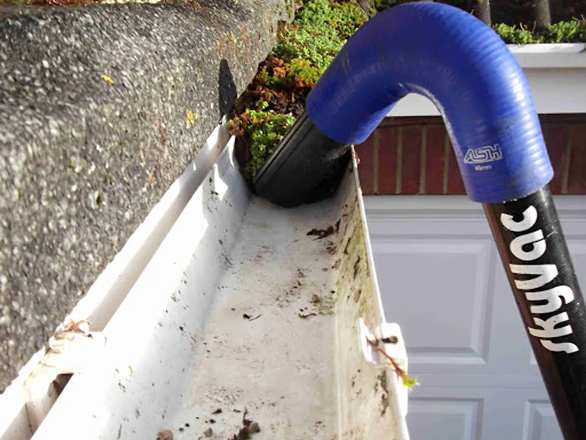 Specialist gutter vacuum equipment